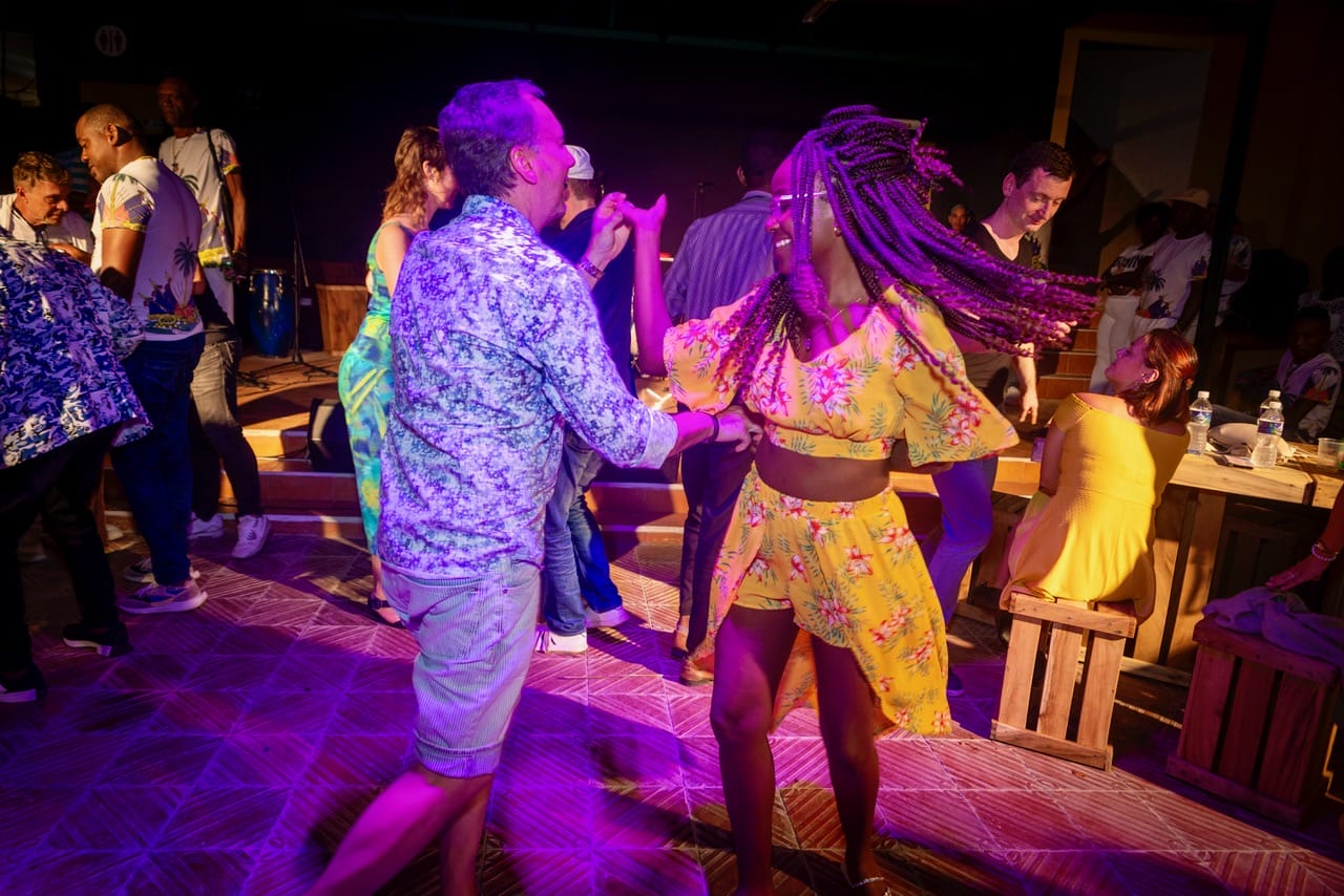 Partytime in der Claqueta Bar, Santiago de Cuba